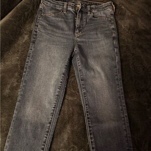 American Eagle Outfitters Dark Blue Skinny Jeans